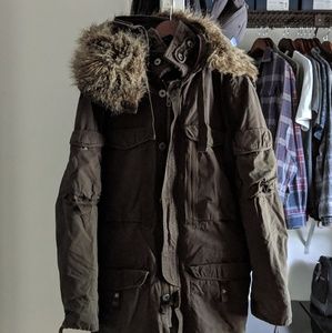 MUST GO! Men's (Large) Military Style Parka Jacket